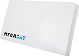 MegaSat D2 Profi Line SAT Antenne Weiß*