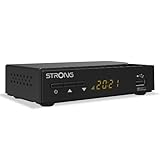 STRONG SRT 3030, Kabelreceiver, digitaler HD Kabel Receiver, DVB-C mit HDMI ud Scart Anschluss. Energiesparfunktion, USB, Dolby Audio, Kindersicherung