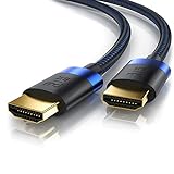 CSL - 16k HDMI Kabel 2.1-5m - 16k@30Hz 8k@60Hz 4k@120Hz - UHD II - Ultra High Speed Ethernet 48Gbps - HDMI 2.1 8k 16k / 2.0 4k - HDR 10+ eARC 3D VRR - Gaming TV PS5 Xbox